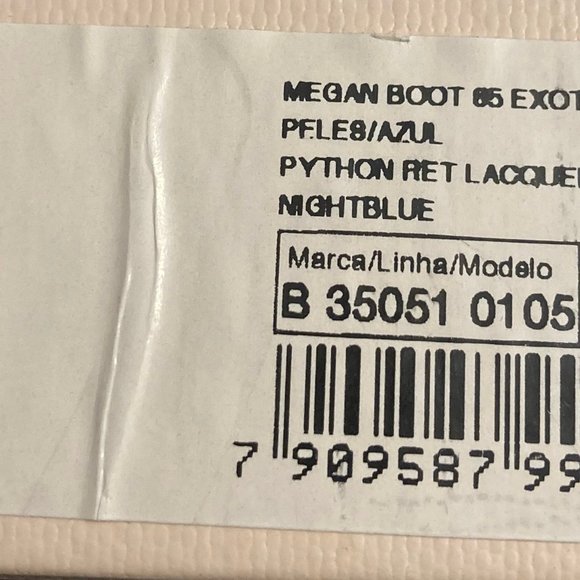 Alexandre Birman:  Megan 85 Python Ret Lacquer Booties - nightblue - Picture 13 of 14